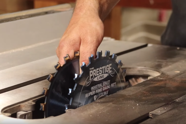 How To Set Up Your Stacked Dado Blade Set